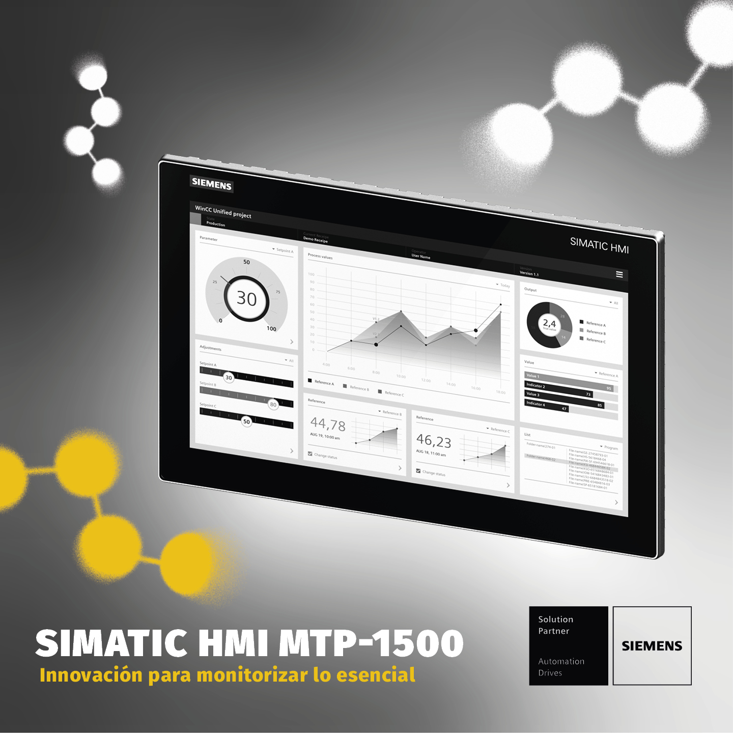 Panel HMI SIMATIC